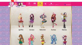 
                            8. Character Bios | Ever After High