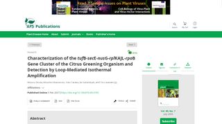 
                            8. Characterization of the tufB-secE-nusG-rplKAJL-rpoB Gene Cluster of ...