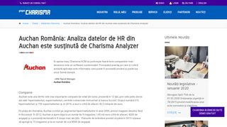 
                            1. Charisma HR Analyzer implementat la Auchan - Studiu de caz