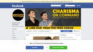 
                            8. Charisma On Command - Startseite | Facebook