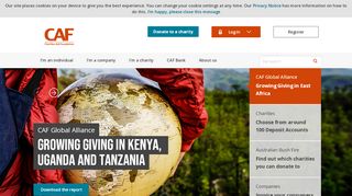 
                            13. Charities Aid Foundation (CAF) | We Make Giving Count