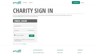 
                            7. Charity Account Sign In - CrowdRise