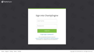 
                            12. CharityEngine: Sign In