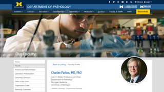 
                            8. Charles A. Parkos, MD, PhD - Department of Pathology - University ...