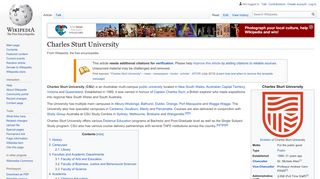 
                            5. Charles Sturt University - Wikipedia