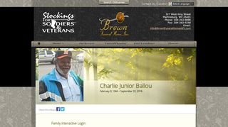 
                            12. Charlie Ballou Login - Martinsburg, West Virginia | Brown Funeral Home