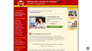 
                            7. CharmingDate.com - Dating Sites Reviews