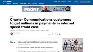 
                            10. Charter Communications settles fraud case with NY Attorney General