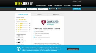 
                            5. Chartered Accountants Ireland Jobs and Reviews on Irishjobs.ie