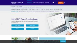 
                            3. Chartered Financial Analyst (CFA) Exam Prep and ... - Kaplan Schweser
