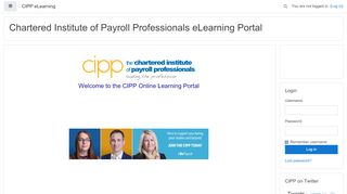 
                            3. Chartered Institute of Payroll Professionals eLearning Portal - CIPP