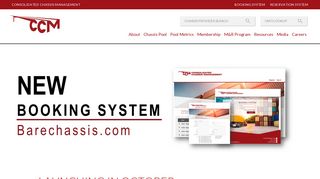 
                            7. Chassis Booking System - Consolidated Chassis Management