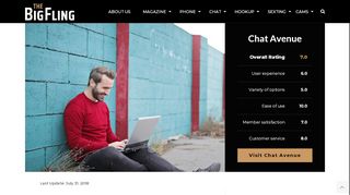 
                            7. Chat Avenue Chat Room Review - The Big Fling