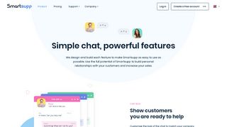 
                            6. Chat Features | Smartsupp