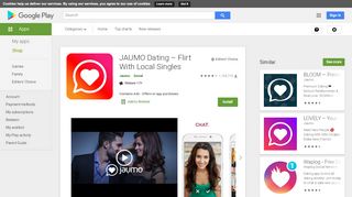 
                            9. Chat, Flirt & Randki JAUMO – Aplikacje w Google Play