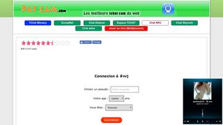 
                            9. Chat NRJ | les meilleurs tchat gratuit avec cam du web - PafCam