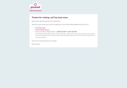 
                            4. Chat online - Plusnet