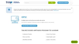 
                            13. Chat Online Zopim – Lojistas que usam a plataforma Tray – Central de ...