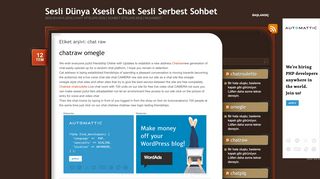 
                            13. chat raw | Sesli Dünya Xsesli Chat Sesli Serbest Sohbet