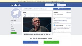 
                            4. Chat twoo - Startseite | Facebook