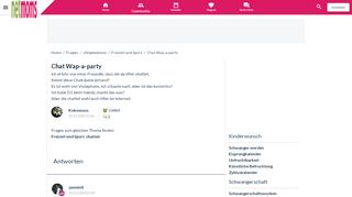 
                            8. Chat Wap-a-party | NetMoms.de