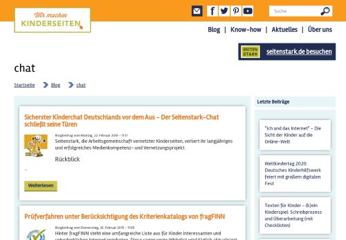 
                            5. chat | Wir machen Kinderseiten - Seitenstark.de
