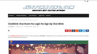 
                            10. Chatblink Chat Room No Login No Sign Up Chat Blink - Best Free ...