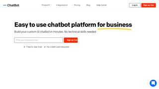 
                            4. ChatBot – bot framework for AI chatbot