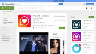 
                            7. Chatea, Liga y Citas JAUMO - Aplicaciones en Google Play