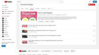 
                            10. Chatgum - YouTube