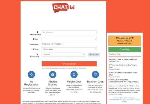 
                            10. Chatiw: kostenlos text chat ohne anmeldung