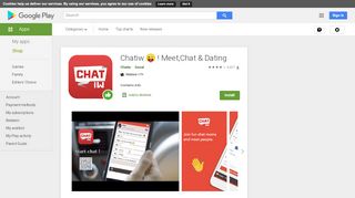 
                            4. Chatiw ! Meet,Chat & Dating - Apps on Google Play