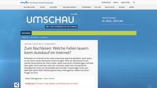 
                            12. Chatprotokoll: Welche Fallen lauern beim Autokauf im Internet? | MDR ...