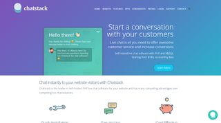 
                            10. Chatstack - Live Chat Software, Live Support Software, PHP Live Chat