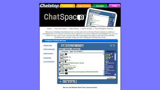 
                            7. ChatStop - Free Chatspace Hosting
