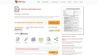 
                            7. Chatt Halton - Fill Online, Printable, Fillable, Blank | PDFfiller
