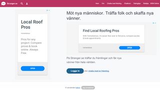 
                            4. Chatta gratis med främlingar - anonymt och på svenska.