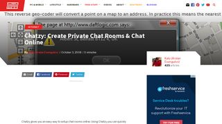 
                            10. Chatzy: Create Private Chat Rooms & Chat Online - MakeUseOf