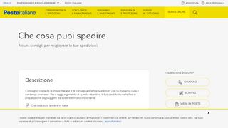 
                            9. Che cosa puoi o non puoi spedire con un pacco o lettera - Poste ...