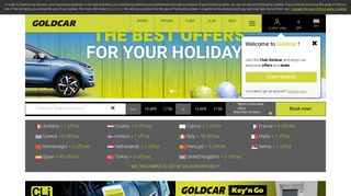 
                            12. Cheap Car Hire at the best price - Goldcar Rent a Car