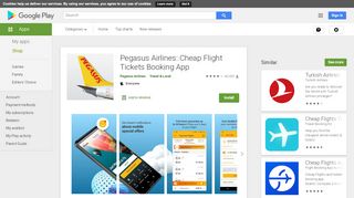 
                            10. Cheap Flight Tickets | Pegasus - Apps on Google Play