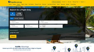 
                            5. Cheap Flights, Airfares and Air Tickets | Expedia Flights Singapore