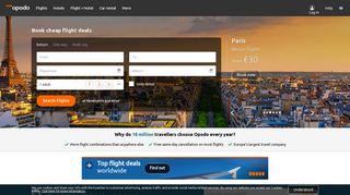 
                            9. Cheap flights and offers | Opodo.com