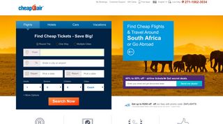 
                            1. Cheap Flights: Book Airline Tickets - CheapOair South Africa