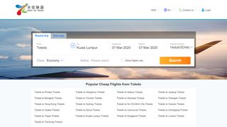 
                            9. Cheap Flights from Toledo (TOL) to Kuala Lumpur (KUL) | WingOnTravel