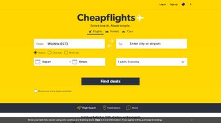
                            5. Cheap Flights NZ, Compare the cheapest flights and flight ticket deals