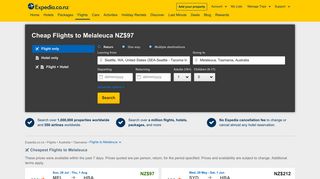 
                            5. Cheap Flights to Melaleuca NZ$523 - Book Airfare Tickets to ... - Expedia