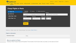 
                            13. Cheap Flights to Resia - Book your flight tickets to Resia | Expedia.co.in