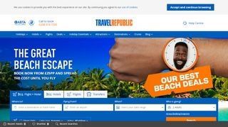 
                            3. Cheap hotels, flights and holidays from Travel Republic