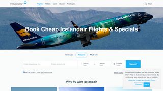 
                            12. Cheap Icelandair Flights: Flight Bookings & Specials - Travelstart.co.za